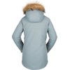 image:imageVolcom Womens Fawn Insulated Snowboard Ski Winter Hooded JacketGreen Ash S3