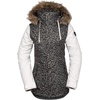 image:imageVolcom Womens Fawn Insulated Snowboard Ski Winter Hooded JacketLeopard