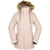 image:imageVolcom Womens Fawn Insulated Snowboard Ski Winter Hooded JacketSand S3