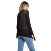 image:imageVolcom Womens Go Go Wrap Open Front Cardigan Sweater Regular amp Plus SizeBlack 2