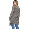 image:imageVolcom Womens Go Go Wrap Open Front Cardigan Sweater Regular amp Plus SizeBlack Combo