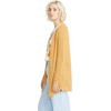 image:imageVolcom Womens Go Go Wrap Open Front Cardigan Sweater Regular amp Plus SizeDust Gold