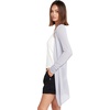 image:imageVolcom Womens Go Go Wrap Open Front Cardigan Sweater Regular amp Plus SizeMoonbeam