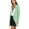 image:imageVolcom Womens Go Go Wrap Open Front Cardigan Sweater Regular amp Plus SizeSea Green