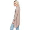 image:imageVolcom Womens Go Go Wrap Open Front Cardigan Sweater Regular amp Plus SizeStone 1