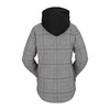 image:imageVolcom Womens Hooded Flannel Snowboard Ski Winter Hooded Shirt JacketMoonbeam S4