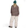image:imageVolcom Womens Hooded Flannel Snowboard Ski Winter Hooded Shirt JacketOxblood
