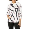 image:imageVolcom Womens Iconic Stone Hooded Fleece SweatshirtBlack White