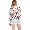 image:imageVolcom Womens Iconic Stone Hooded Fleece SweatshirtBlack White
