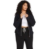 image:imageVolcom Womens Lil Zip Up Hooded Fleece SweatshirtBlack