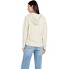 image:imageVolcom Womens Lil Zip Up Hooded Fleece SweatshirtCream White