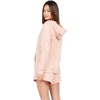 image:imageVolcom Womens Lil Zip Up Hooded Fleece SweatshirtHazey Pink