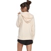 image:imageVolcom Womens Lil Zip Up Hooded Fleece SweatshirtLight Peach