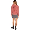 image:imageVolcom Womens Lil Zip Up Hooded Fleece SweatshirtRosewood