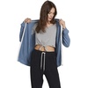 image:imageVolcom Womens Lil Zip Up Hooded Fleece SweatshirtSandy Indigo