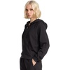 image:imageVolcom Womens Lil Zip Up Hooded Fleece SweatshirtVinitage Black