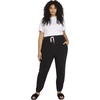 image:imageVolcom Womens Lived In Lounge Fleece Sweatpants Regular amp Plus SizeBlack
