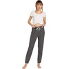 image:imageVolcom Womens Lived In Lounge Fleece Sweatpants Regular amp Plus SizeBlack White
