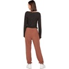 image:imageVolcom Womens Lived In Lounge Fleece Sweatpants Regular amp Plus SizeDark Clay