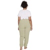 image:imageVolcom Womens Lived In Lounge Fleece Sweatpants Regular amp Plus SizeDusty Green
