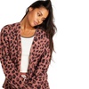 image:imageVolcom Womens Lived in Lounge Open Front Throw SweaterLeopard