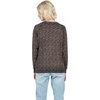 image:imageVolcom Womens Over N Out Crew Neck SweaterBlack Floral Print