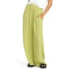 image:imageVolcom Womens Stoneshine Junki Wide Leg Beach PantPea Green