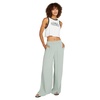 image:imageVolcom Womens Stoneshine Junki Wide Leg Beach PantSea Glass