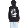 image:imageVolcom Womens Truly Stoked Ovesized Bf Hooded Fleece SweatshirtBlack 323