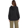 image:imageVolcom Womens Truly Stoked Ovesized Bf Hooded Fleece SweatshirtBlack 324