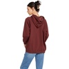 image:imageVolcom Womens Truly Stoked Ovesized Bf Hooded Fleece SweatshirtCayenne