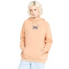 image:imageVolcom Womens Truly Stoked Ovesized Bf Hooded Fleece SweatshirtClay