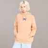 image:imageVolcom Womens Truly Stoked Ovesized Bf Hooded Fleece SweatshirtClay