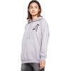 image:imageVolcom Womens Truly Stoked Ovesized Bf Hooded Fleece SweatshirtMoonbeam