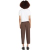 image:imageVolcom Womens Whatwhat Oversized Boyfriend Chino PantEspresso