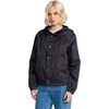 image:imageVolcom Womens Wind Stoned Lightweight Quarter Zip Windbreaker JacketVintage Black