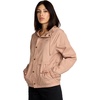 image:imageVolcom Womens Wind Stoned Lightweight Quarter Zip Windbreaker JacketWet Sand