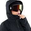 image:imageVolcom womens Shelter 3d Stretch Insulated Snowboard Ski Winter Hooded JacketBlack S4