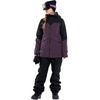 image:imageVolcom womens Shelter 3d Stretch Insulated Snowboard Ski Winter Hooded JacketBlackberry S10