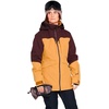 image:imageVolcom womens Shelter 3d Stretch Insulated Snowboard Ski Winter Hooded JacketCaramel S3