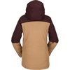 image:imageVolcom womens Shelter 3d Stretch Insulated Snowboard Ski Winter Hooded JacketCaramel S3