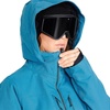 image:imageVolcom womens Shelter 3d Stretch Insulated Snowboard Ski Winter Hooded JacketPetrol Blue S3