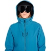 image:imageVolcom womens Shelter 3d Stretch Insulated Snowboard Ski Winter Hooded JacketPetrol Blue S3