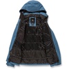 image:imageVolcom womens Shelter 3d Stretch Insulated Snowboard Ski Winter Hooded JacketPetrol Blue S3