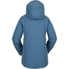 image:imageVolcom womens Shelter 3d Stretch Insulated Snowboard Ski Winter Hooded JacketPetrol Blue S3