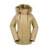 image:imageVolcom Womens Fawn Insulated Snowboard Ski Winter Hooded JacketDark Khaki S4