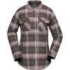 image:imageVolcom Womens Hooded Flannel Snowboard Ski Winter Hooded Shirt JacketDusty Lavender