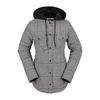 image:imageVolcom Womens Hooded Flannel Snowboard Ski Winter Hooded Shirt JacketMoonbeam S4