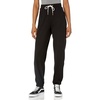 image:imageVolcom Womens Lived In Lounge Fleece Sweatpants Regular amp Plus SizeBlack White 1