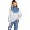 image:imageVolcom Womens Wind Stoned Lightweight Quarter Zip Windbreaker JacketPale Blue
